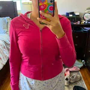 vintage american eagle hoodie y2k